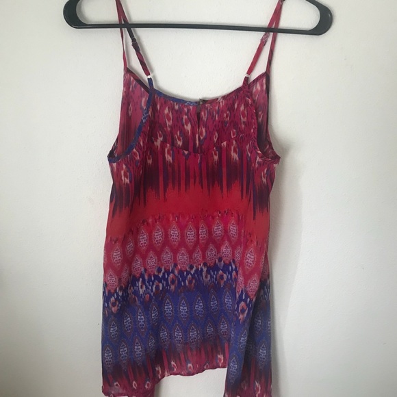 Asymmetrical Sheer Tank Top size Medium - Picture 3 of 5